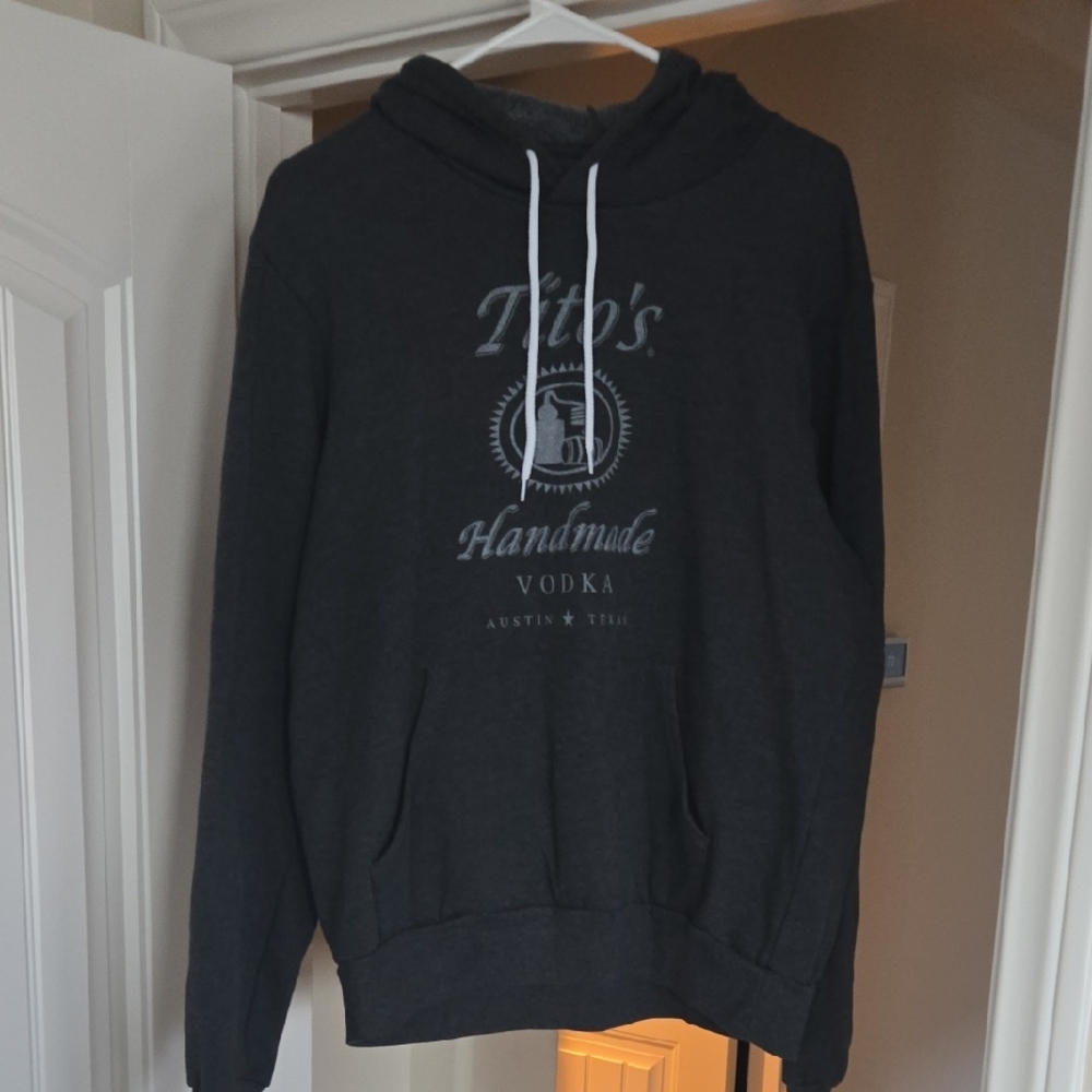 Tito's Handmade Vodka Charcoal Hoodie